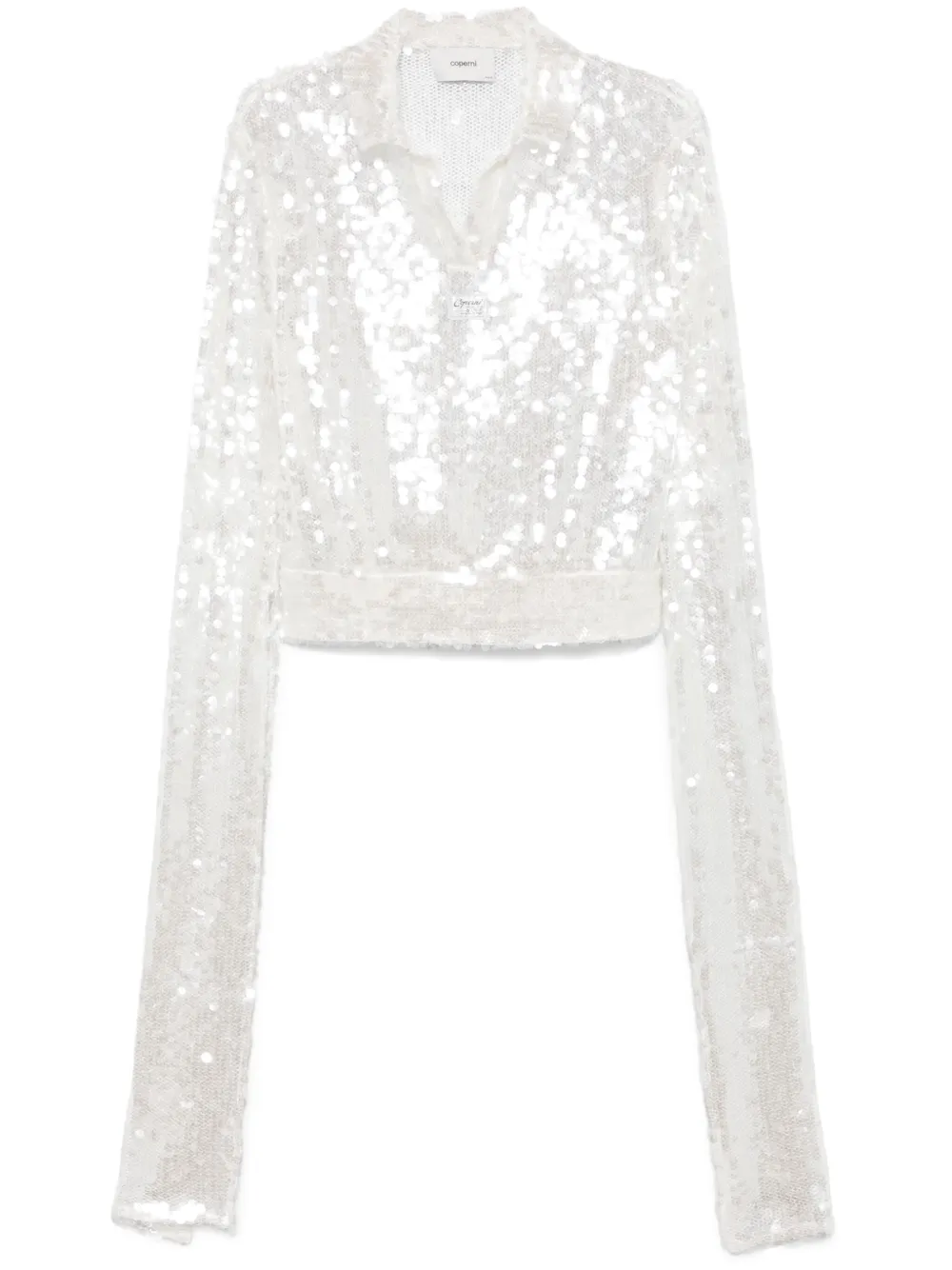 Coperni top con nudo | blanco | Image 1