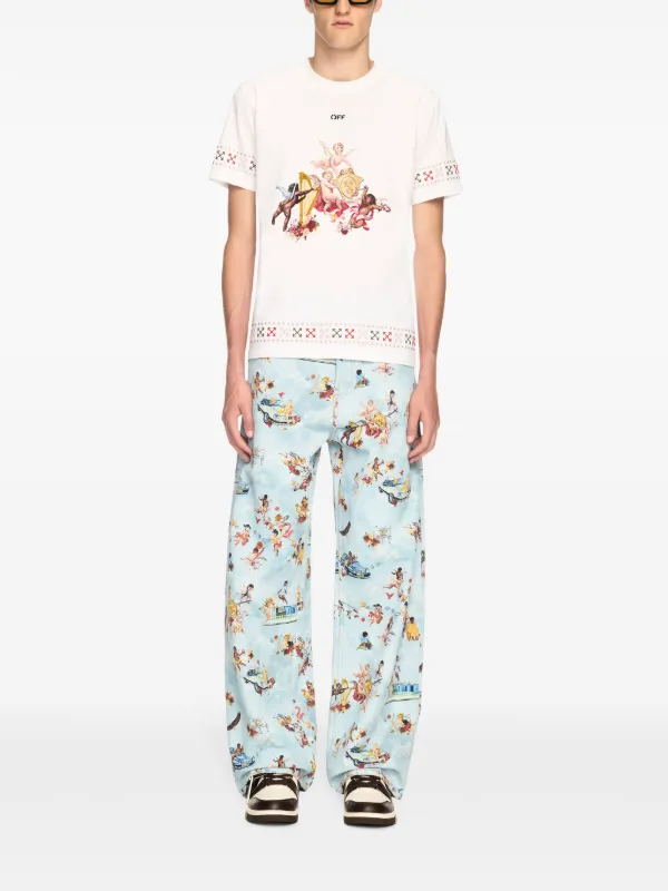 【関税無・国内発】 Off-White / Putti Tee / プッティティー Off-White White Putti T-shirt Off-White