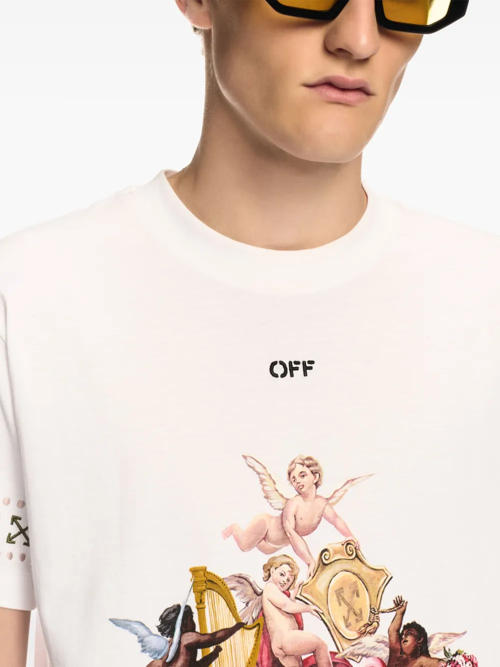 Shop Off-white Putti T-shirt In White