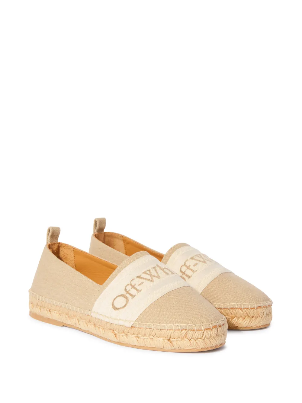 Off-White Bookish espadrilles Neutrals