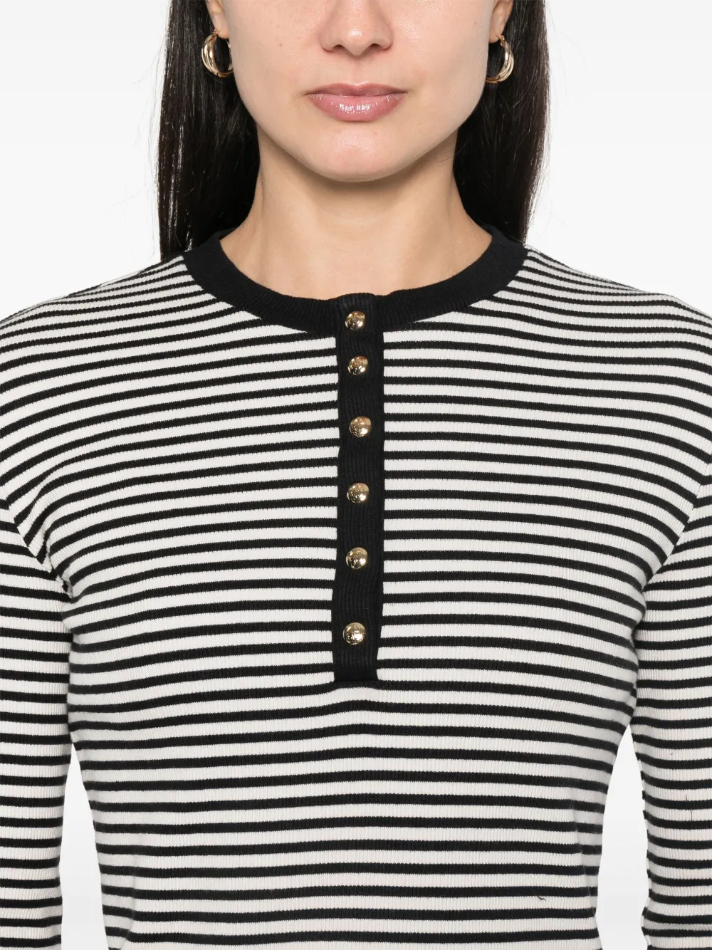 Shop Anine Bing Alessia T-shirt In Black