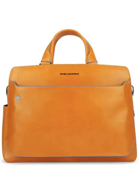 PIQUADRO leather laptop bag