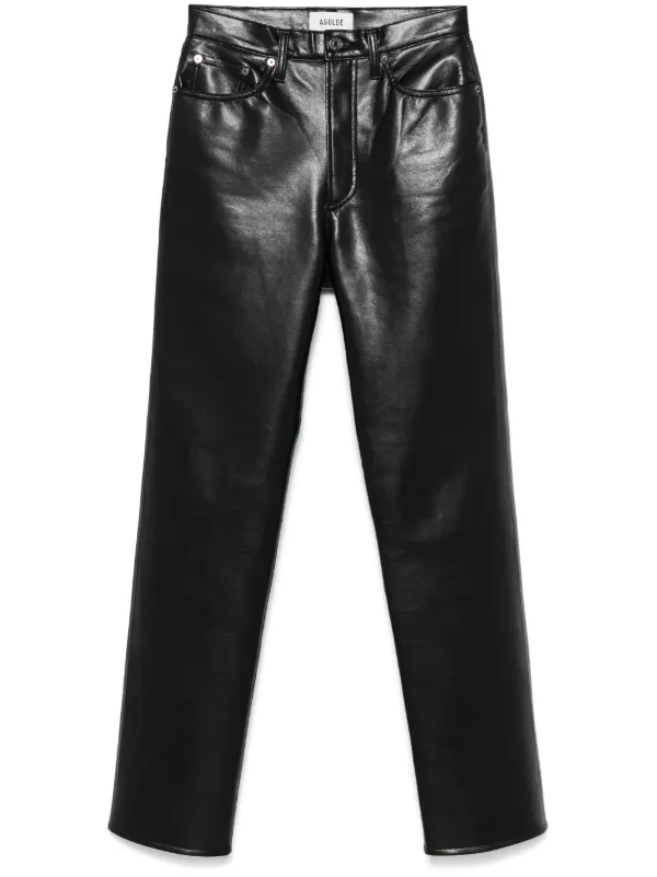 Agolde '90s Pinch Waist Trousers in Black