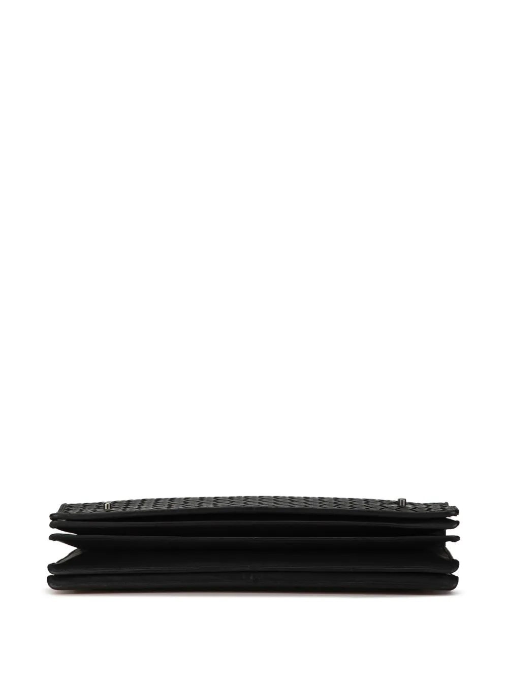 Bottega Veneta Pre-Owned 2009 Intrecciato aktetas - Zwart