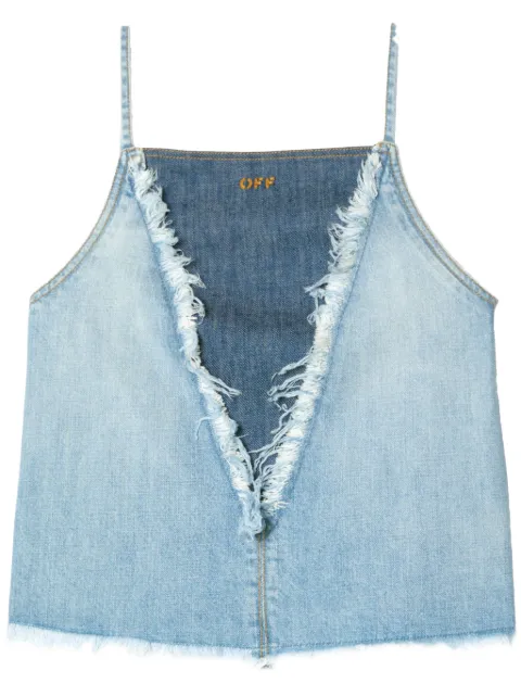 Off-White top de mezclilla