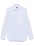 Zegna mélange-effect shirt - Blue