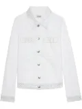 Zadig&Voltaire Kioky denim jacket - White