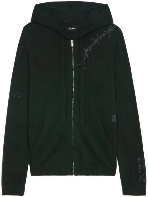 Zadig&Voltaire Clash zip-up hoodie