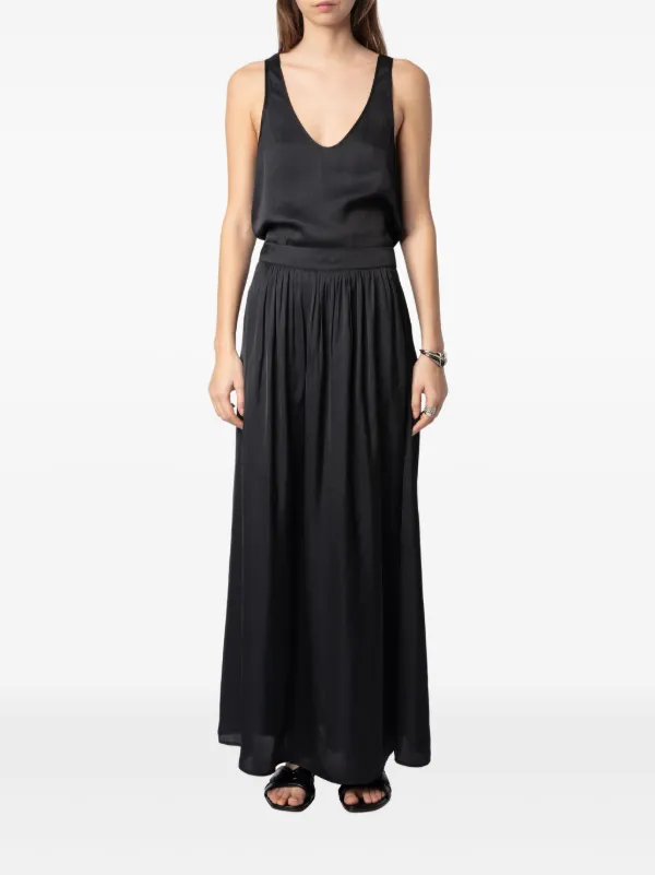 Zadig&Voltaire Jady Maxi Skirt | Black | FARFETCH