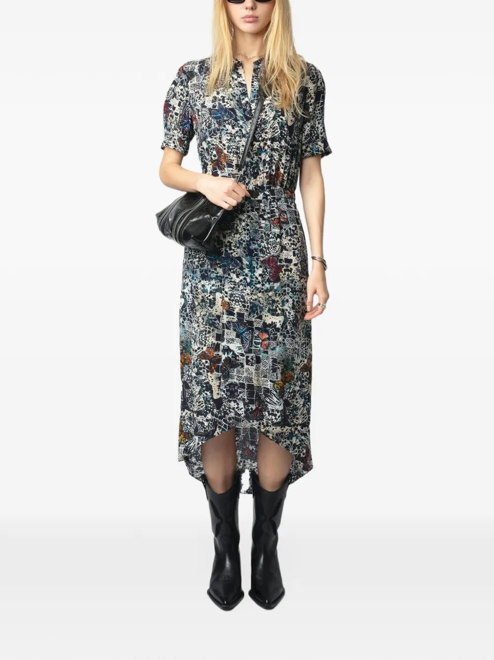 Zadig&Voltaire Rimaz maxi-jurk Blauw