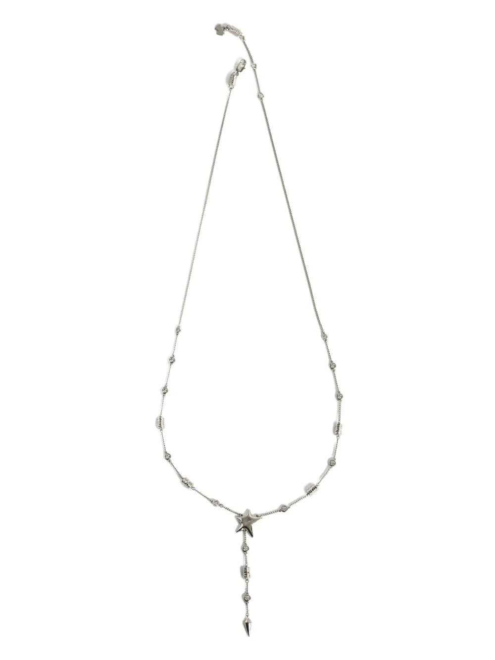 Zadig & Voltaire Rock Star ネックレス - シルバートーン Zadig & Voltaire Rock Star ネックレス - シルバートーン