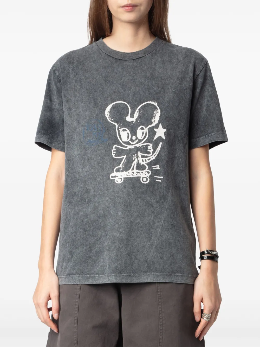 Zadig&Voltaire Edwin T-shirt Grijs
