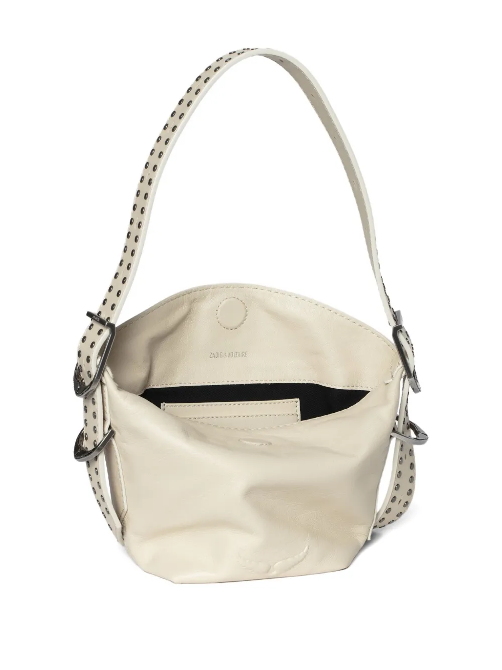 Zadig&Voltaire Baby Jane leren schoudertas Beige