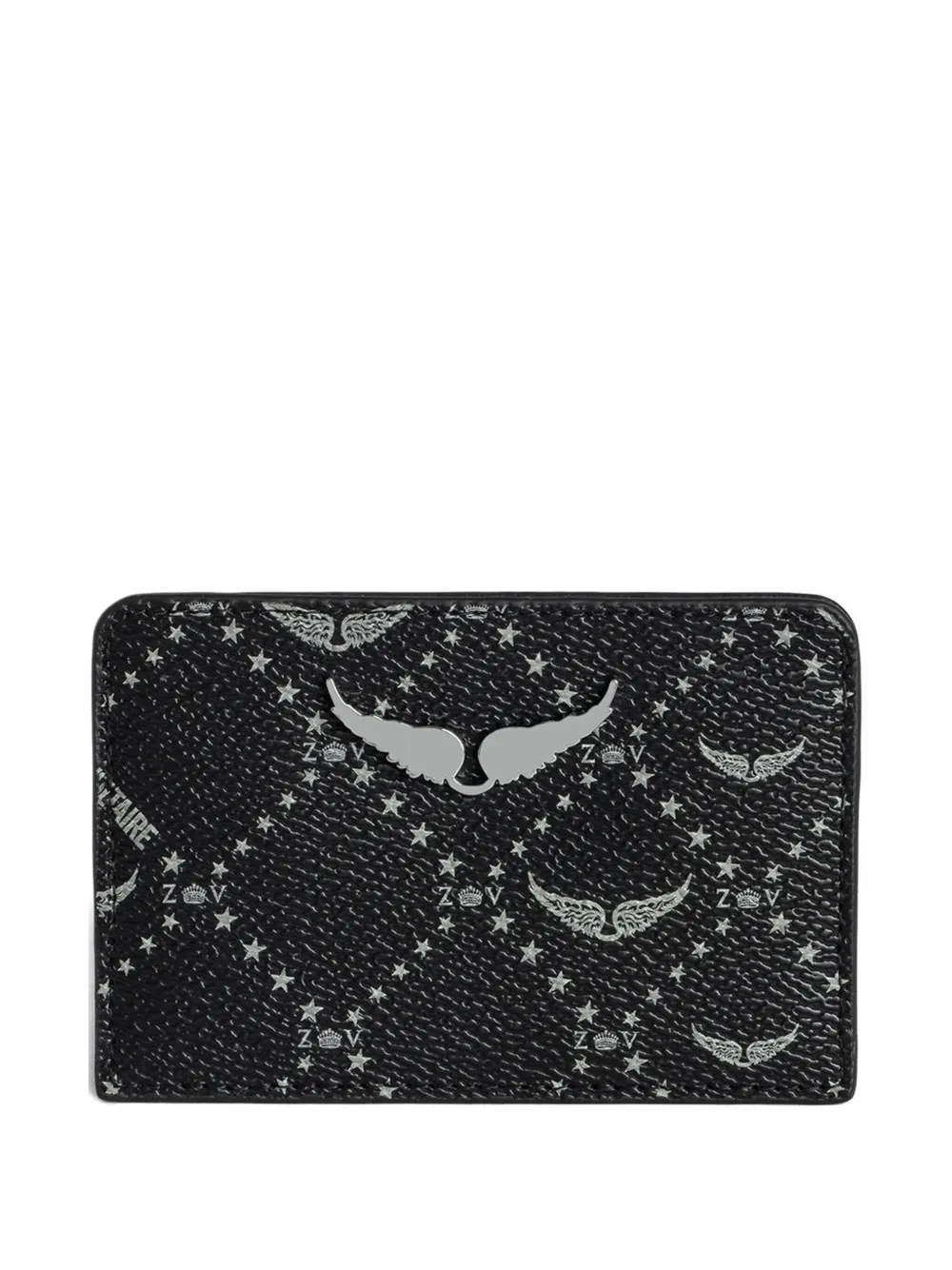 Zadig&Voltaire Passe pasjeshouder met monogram Blauw