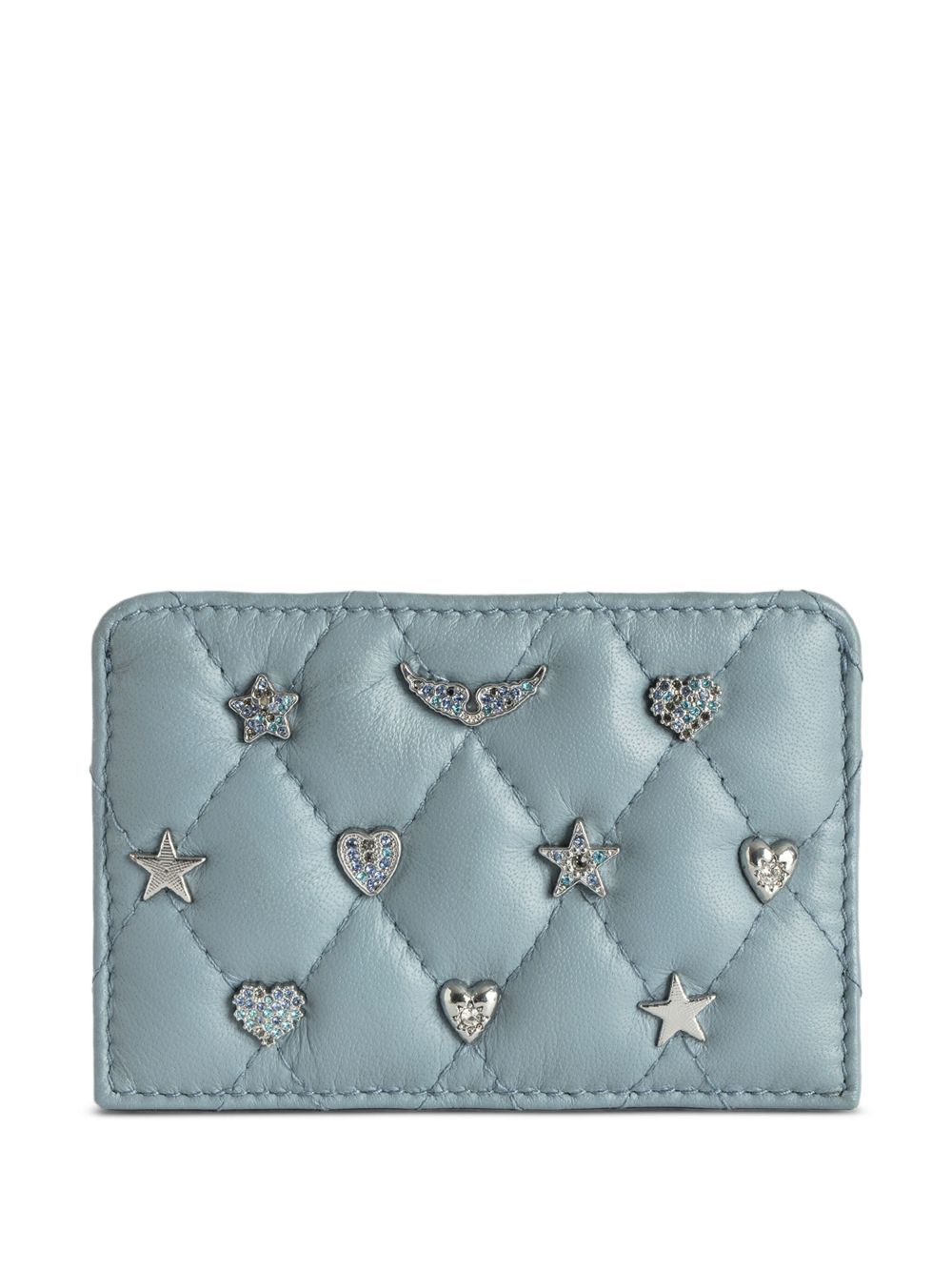 Zadig&Voltaire Pass Lucky Charms wallet - Blue