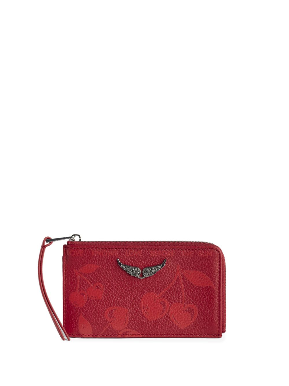 Zadig&Voltaire ZV card holder - Red