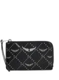 Zadig&Voltaire monogram card holder - Black