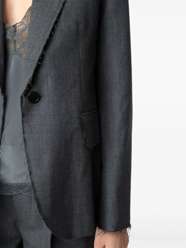 Zadig&Voltaire Vavy Blazer | Grey | FARFETCH