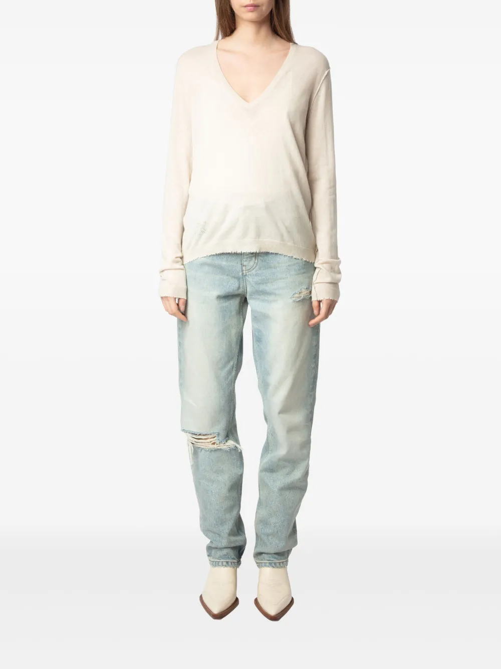 Zadig&Voltaire Rivy sweater - Wit