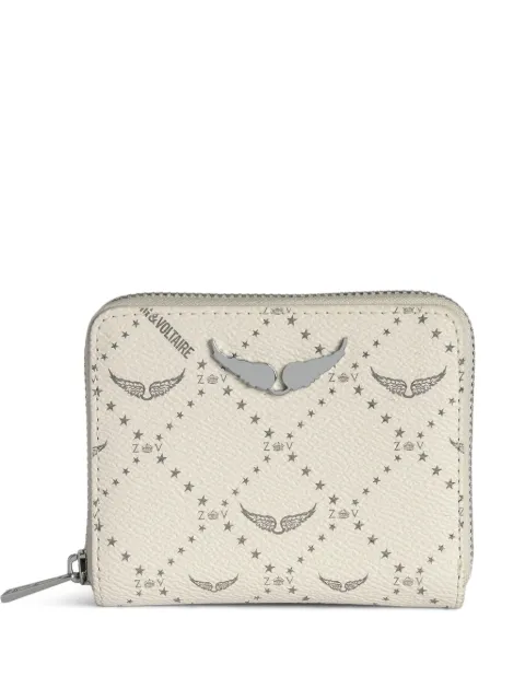 Zadig&Voltaire monogram-pattern wallet