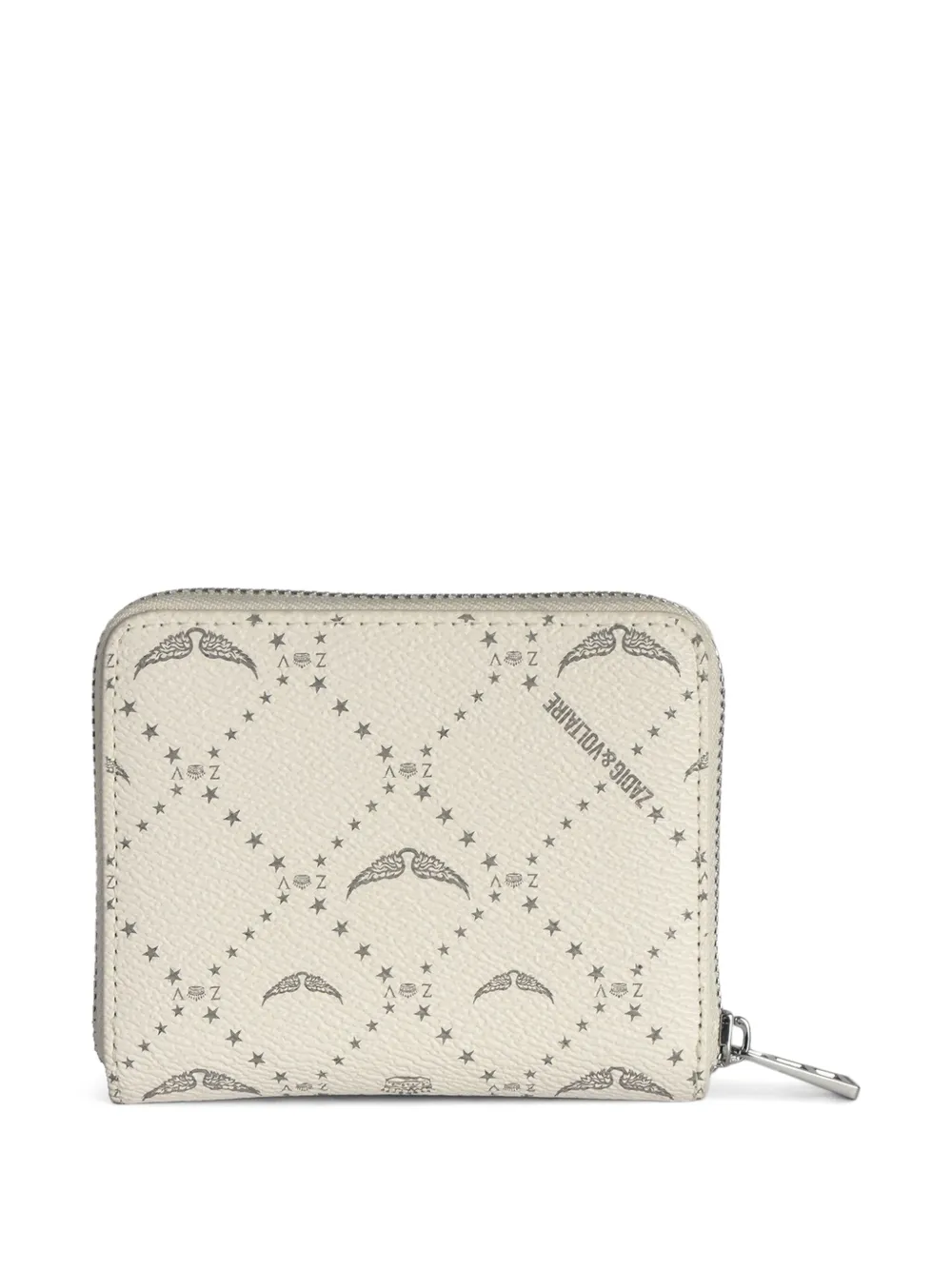 Zadig&Voltaire monogram-pattern wallet - Beige