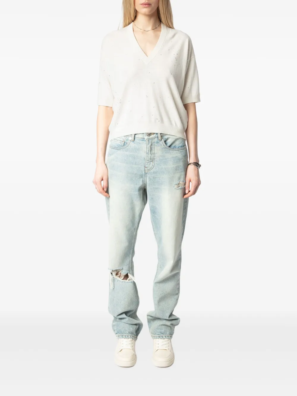 Zadig&Voltaire Wully top - Beige