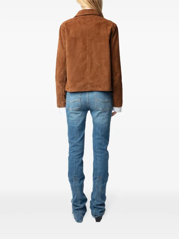 Zadig&Voltaire Jaqueta Lessa | Marrom | FARFETCH BR