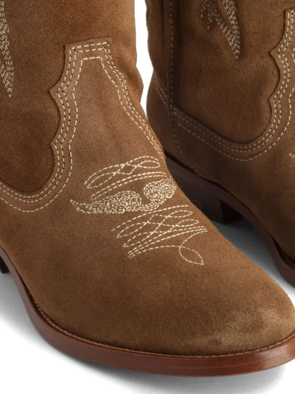 靴 Zadig & Voltaire leather western boots Zadig&Voltaire Western Boots | Brown | FARFETCH
