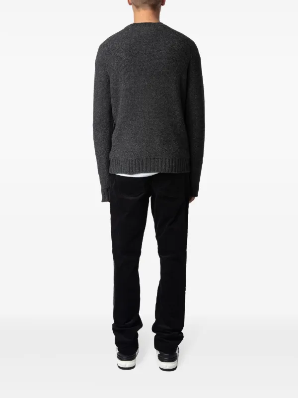 Zadig&Voltaire Suéter Jordan We Skull | Gris | FARFETCH MX