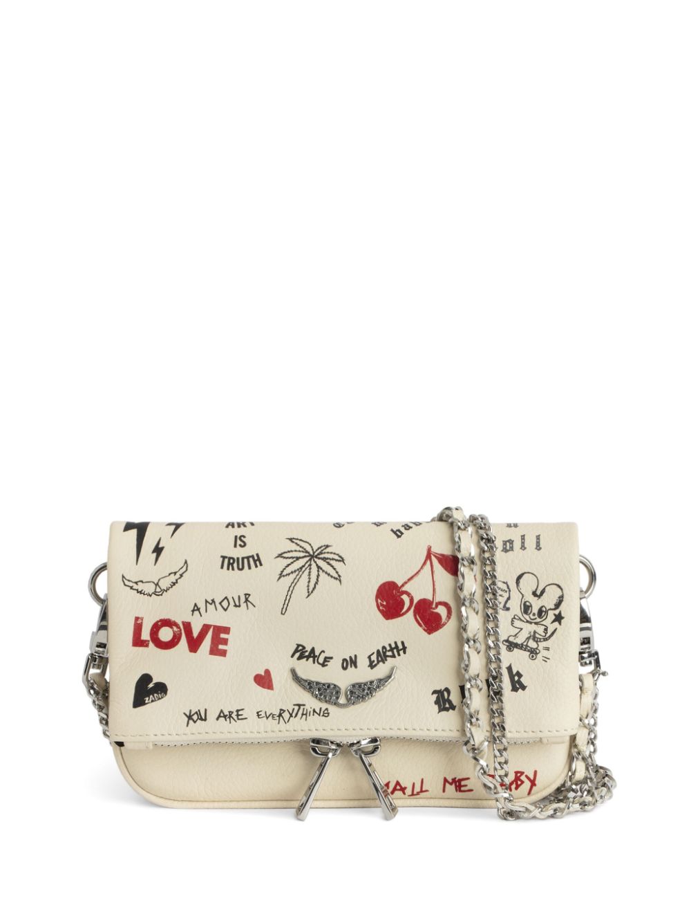 Zadig&Voltaire Rock Nano Love Tag mini bag