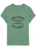 Zadig&Voltaire Walk t-shirt - Green