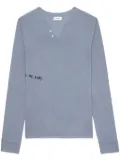 Zadig&Voltaire We Wording jumper - Blue