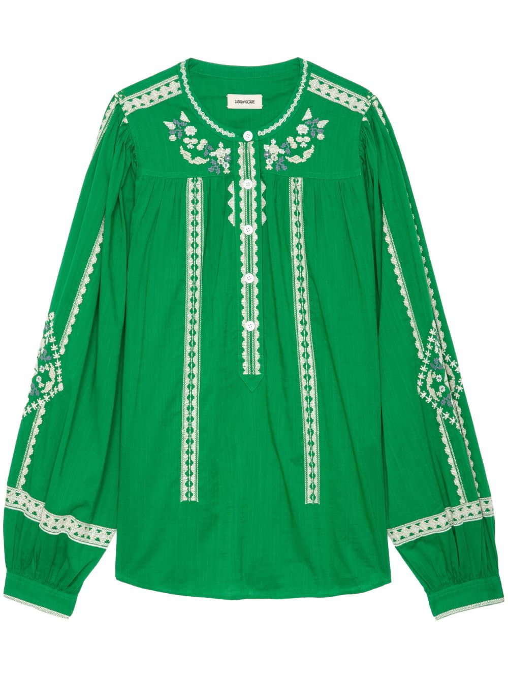 Zadig&Voltaire Tigy blouse - Green