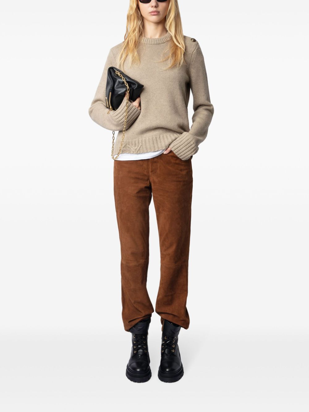 Zadig&Voltaire Malty sweater - Beige