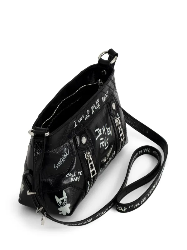【関税込み】Sunny Mood Crossbody - Zadig & Voltaire - Leathe Zadig&Voltaire Sunny Mood Crossbody Bag | Black | FARFETCH