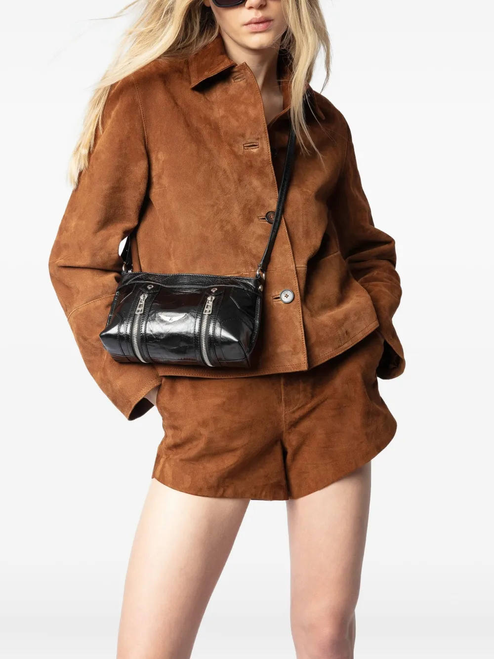 Zadig&Voltaire Sunny Moody schoudertas - Zwart