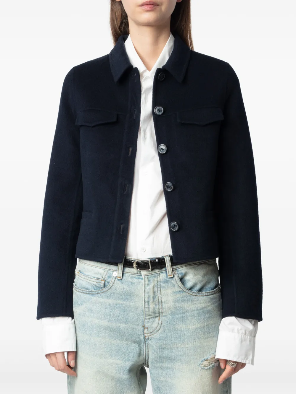Zadig&Voltaire Liam jack Blauw