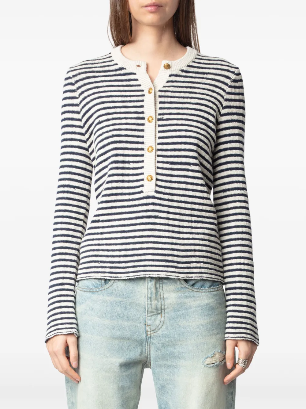 Zadig&Voltaire Mandala trui Wit