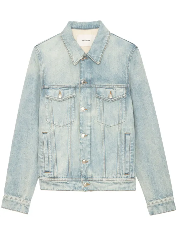 Zadig&Voltaire Bases デニムジャケット | ブルー | FARFETCH JP