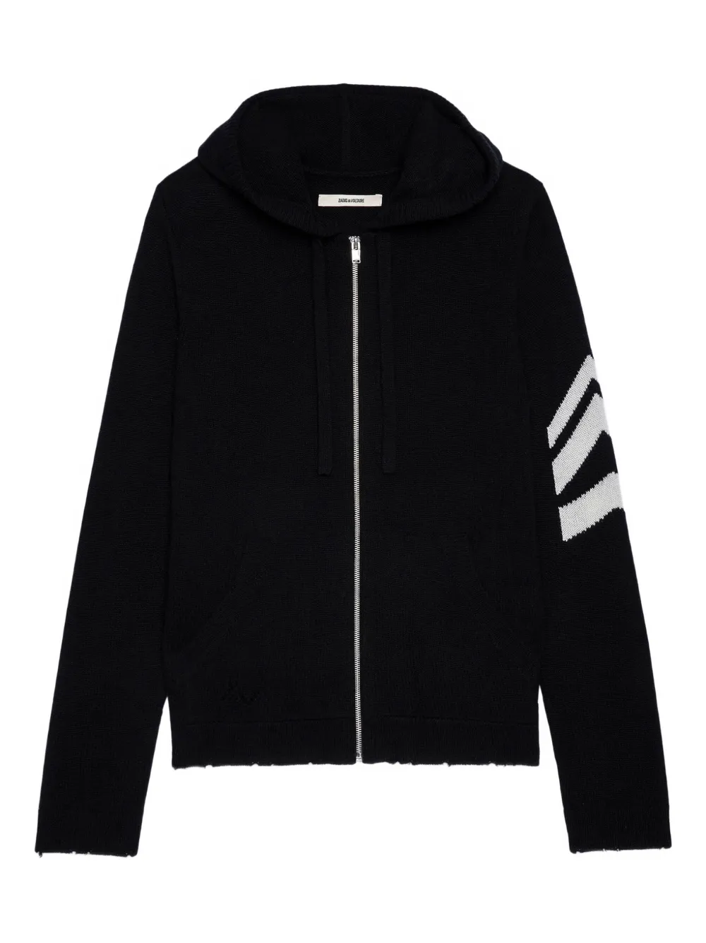 Zadig&Voltaire  hoodie de cachemira con cierre | negro | Image 1