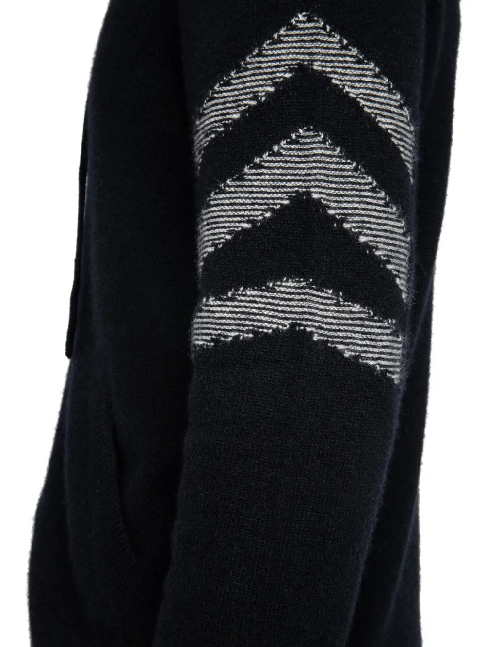 Zadig&Voltaire Kasjmier hoodie met rits en lange mouwen Zwart