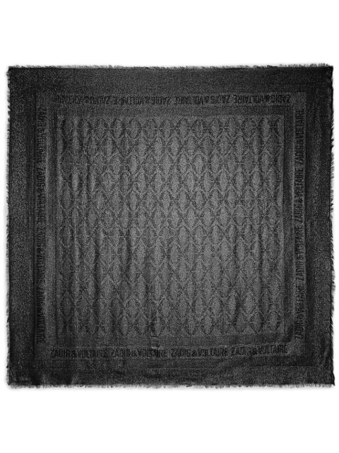 Zadig&Voltaire Glenn monogram scarf