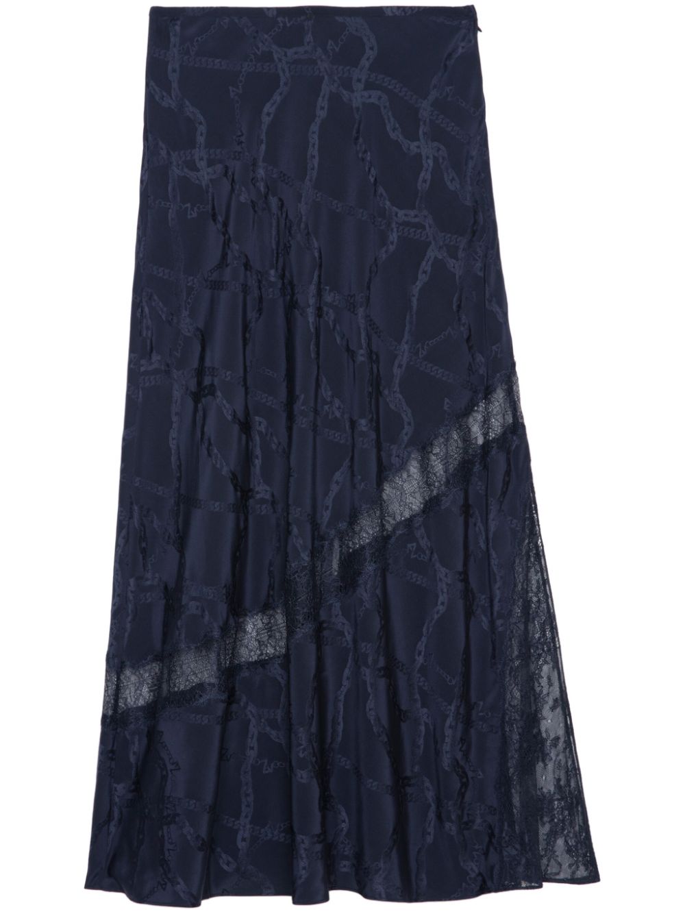 Zadig&Voltaire Jayla midi skirt - Blue