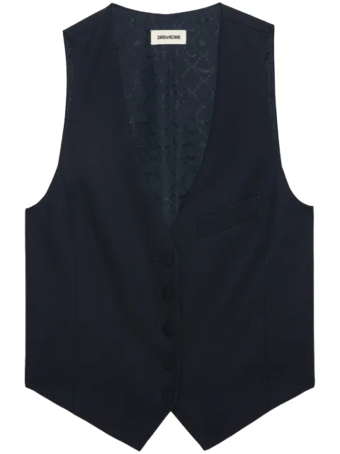 Zadig&Voltaire chaleco Emaux