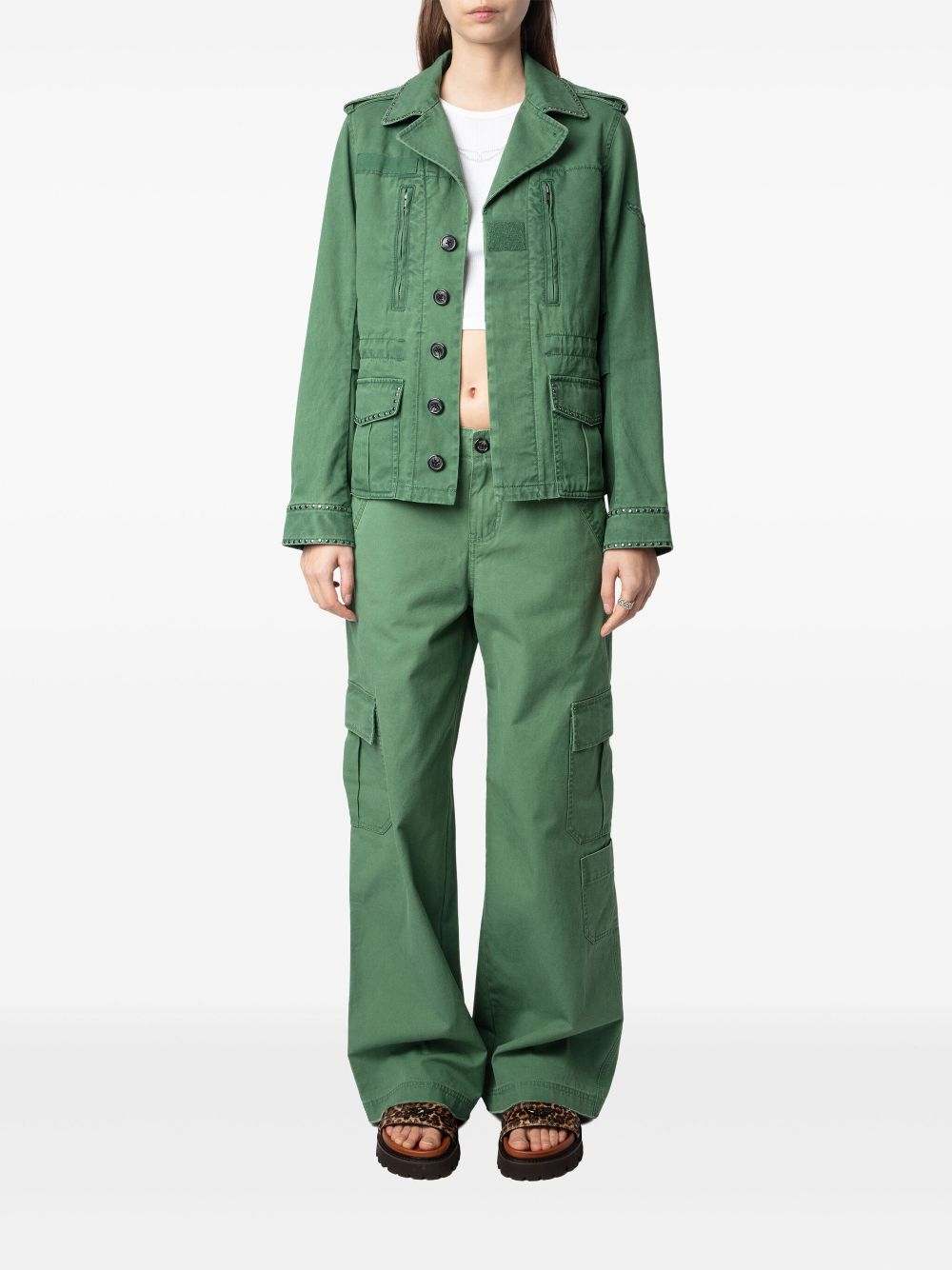 Zadig&Voltaire Klimi jacket - Green