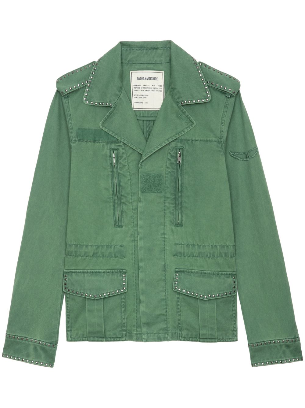 Zadig&Voltaire Klimi jacket - Green