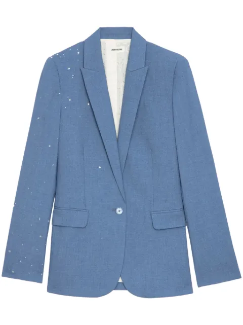 Zadig&Voltaire blazer Strass Valse