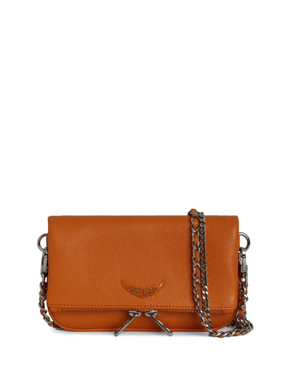 Zadig&Voltaire nano Rock clutch bag Oranje