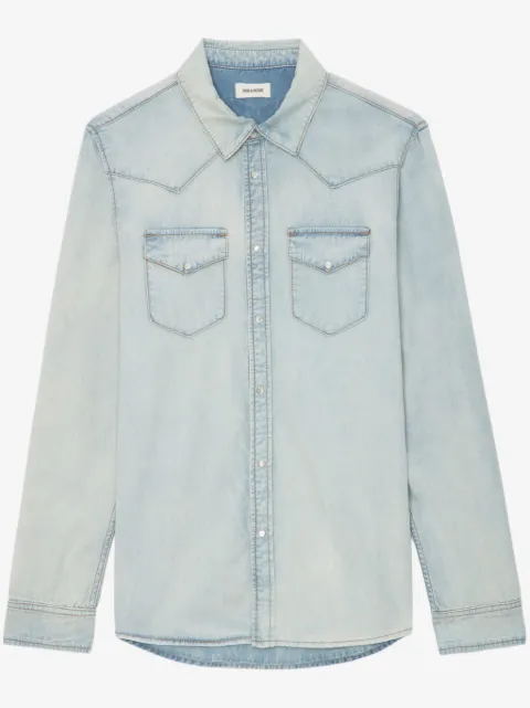 Zadig&Voltaire chemise Saby en jean