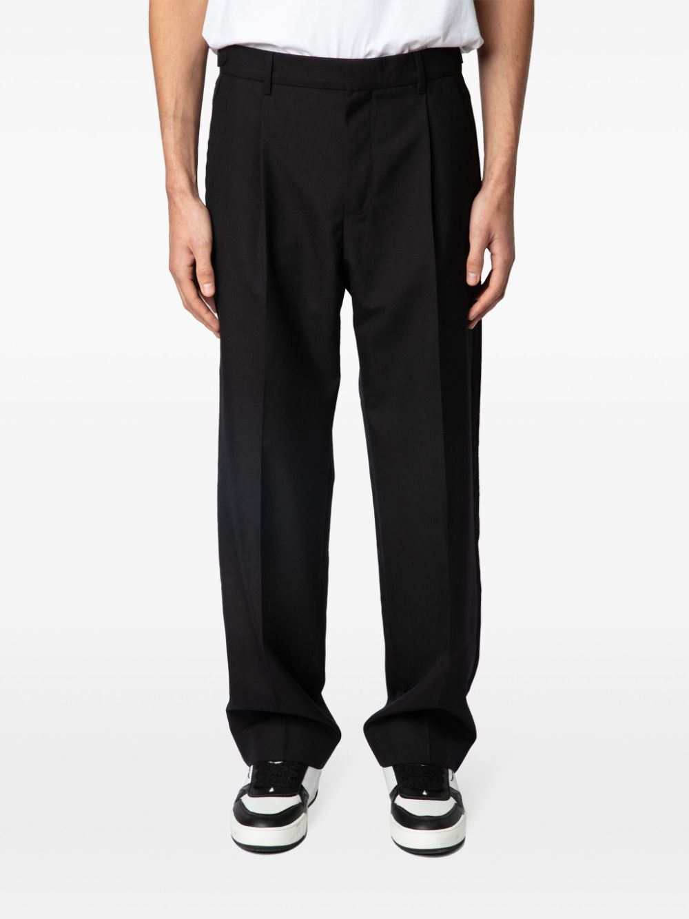 Shop Zadig & Voltaire Pawl Trousers In Schwarz